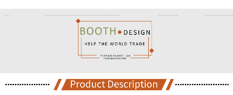 Trade Show Collapsible Exhibition Tradeshow Promotion 10x8ft Portable Shelf Display Tension Fabric Pop Up Banner Stand