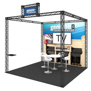 New Design Wholesale 10x10 Tool Free Manual Exhibition TradeShow Truss Frame Aluminum Portable Modular Trade show Booth