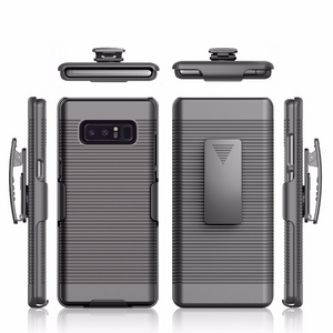 Directly factory price hard shell holster belt mobile phone case for samsung galaxy s8 a5 note 8