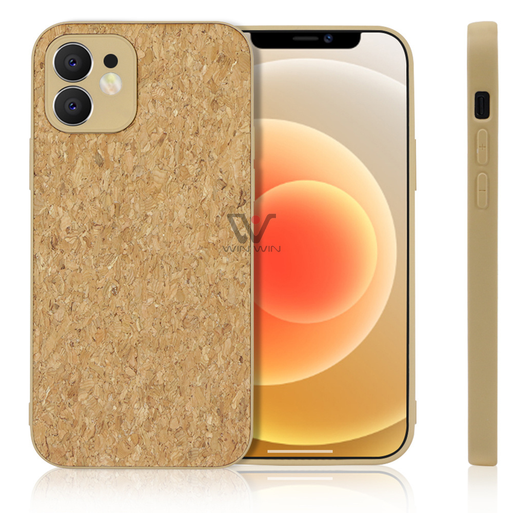 For iPhone 13 Full Housing Custom Cork Wooden Case Cell Phone for iPhone Xs Max 13 14 Pro Max Mobile Housing