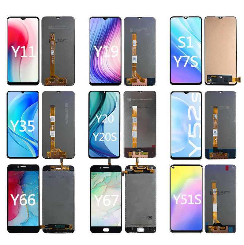 Wholesale Assembly Lcd touch screen For Vivo Y91 Y20 Y12 Y19 Y81 X50 displays Mobile Phone Lcds For OPPO A3S A5S A5 2020 A57 LCD