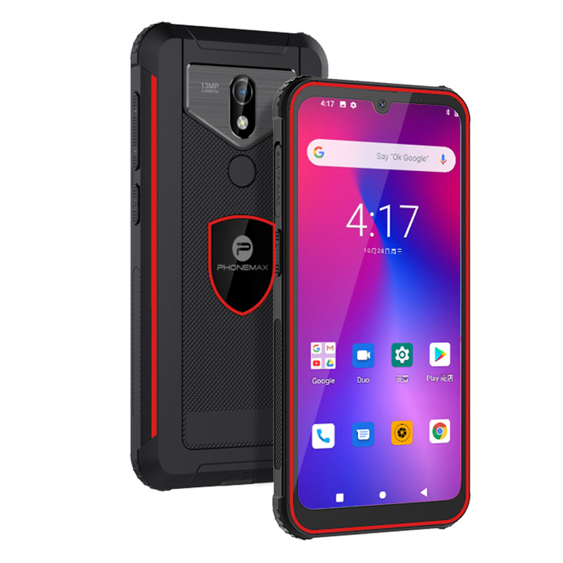 M1 Pro Rugged Phone Android10 System 4G lte 4GB Ram 128GB Storage Fingerprint IP68 Waterproof Smartphone Unlock