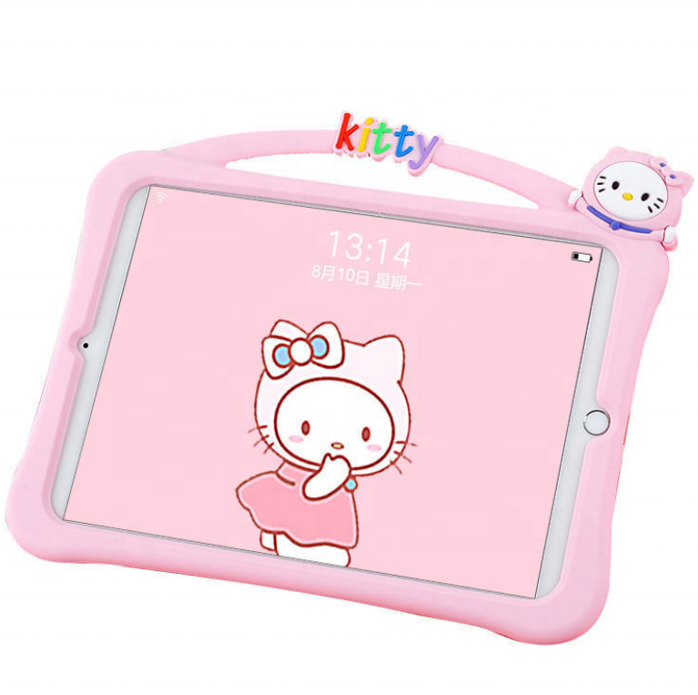 For IPad 2 3 4 Case Kids Shockproof Tablet Case for Apple IPad Mini 1 2 3 Case Cover Cute Cartoon Silicon Shell