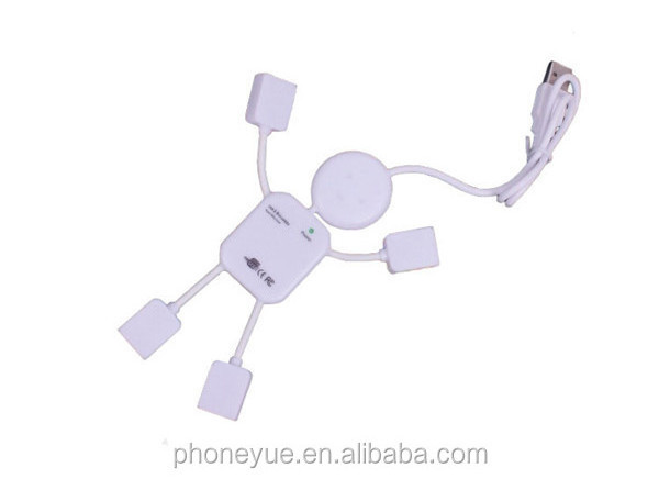 2022 High Speed Doll Man Design USB 2.0 Hub PCB 4 Port USB Hub for Table Computer