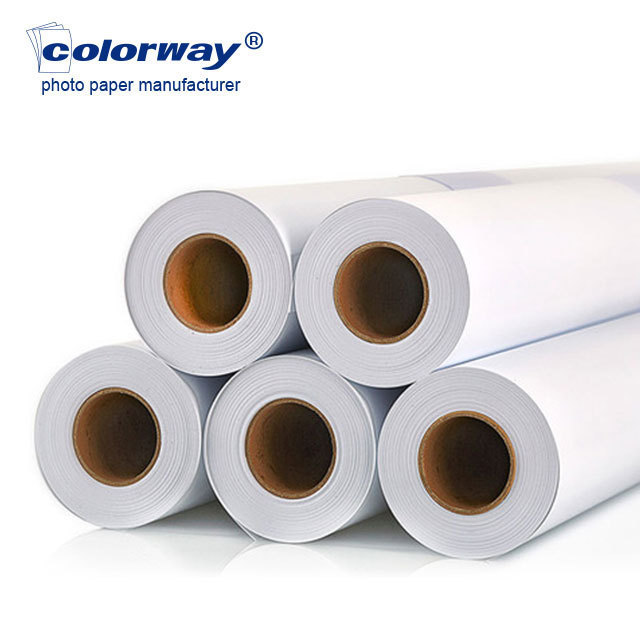 factory price eco solvent 230gsm Glossy Photo Paper Roll Photo Injket Paper Solvent Photo paper