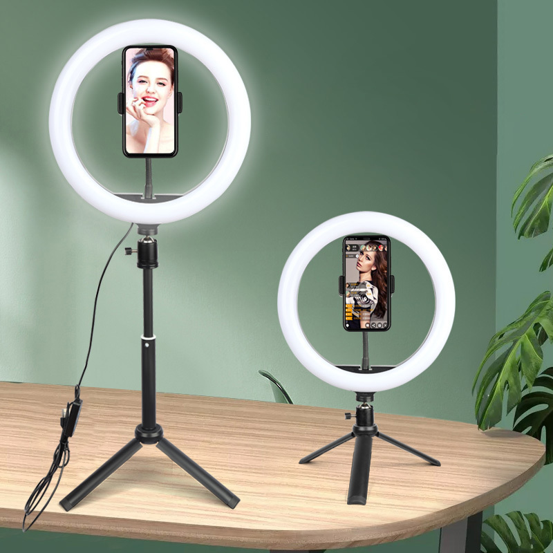 6 inch  Photography Dimmable Ring Lamp Camera Phone Video Led Selfie Ring Light