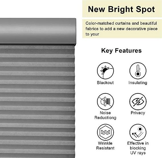 Factory price window blinds blackout fabric waterproof honeycomb cellular honeycomb blind