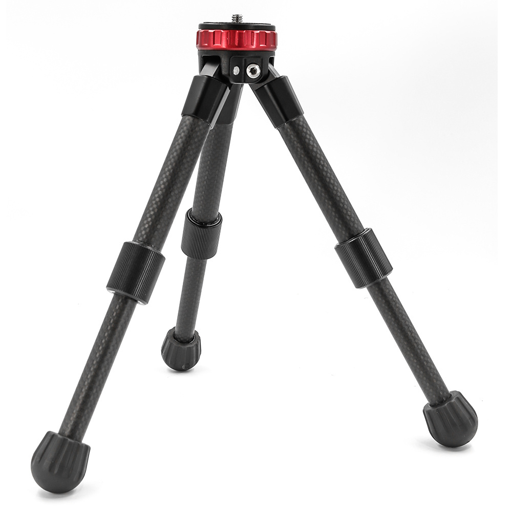 Flexible and Angle Adjustable Mini Carbon Fiber Tripod for Cellphone and Camera Photography