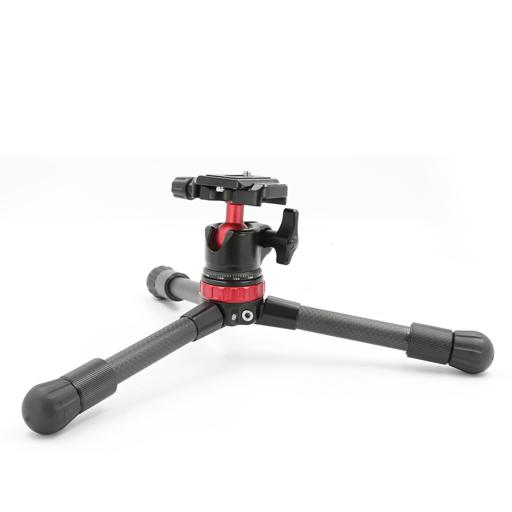 Flexible and Angle Adjustable Mini Carbon Fiber Tripod for Cellphone and Camera Photography