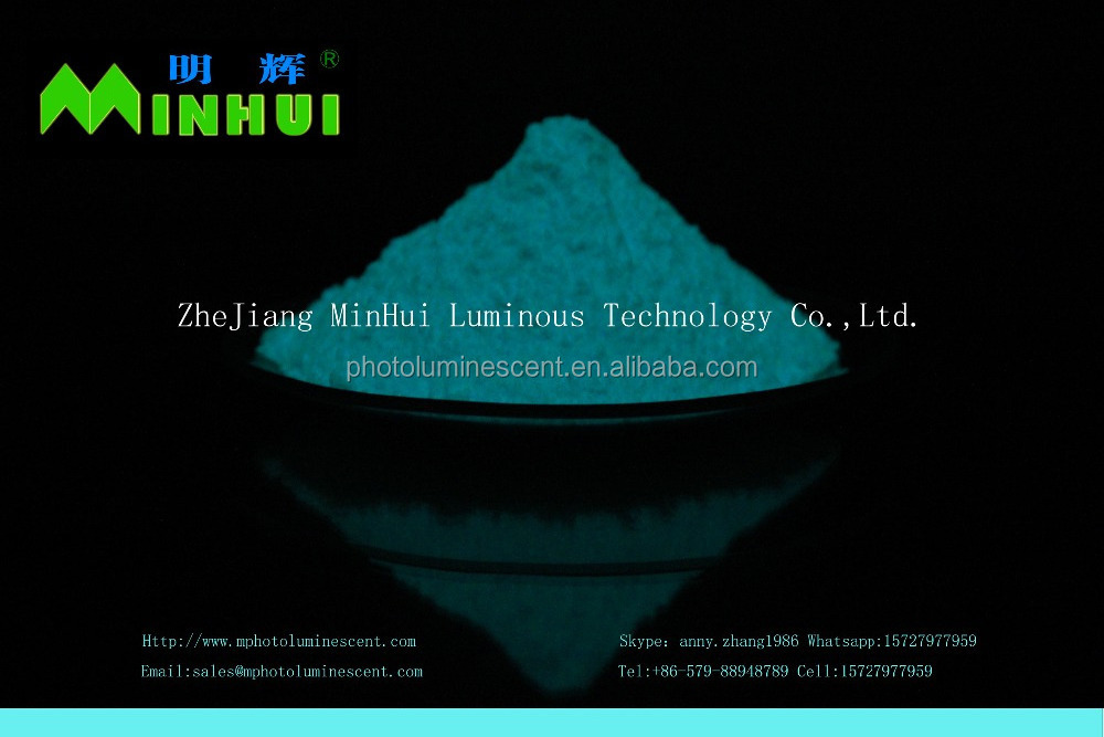 Colored Photoluminescent Pigment,Glow In Dark Pigment,Luminous Pigment