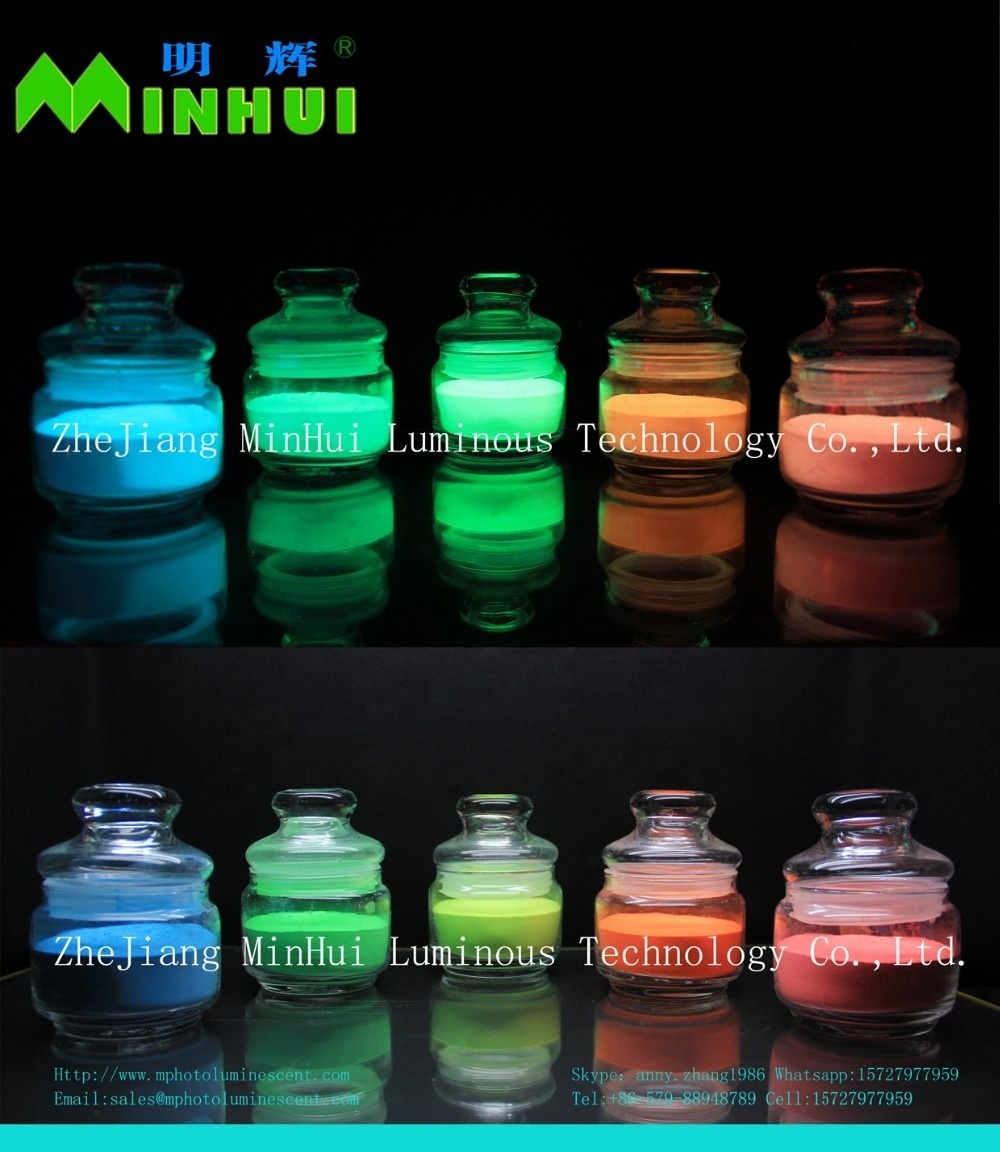 Colorful Fluorescent Pigment Glow In The Dark Powder Pigment