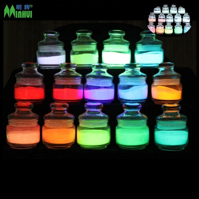 Colourful Long Lasting High Luminance Glow in the Dark Strontium Aluminate Photoluminescent Pigment