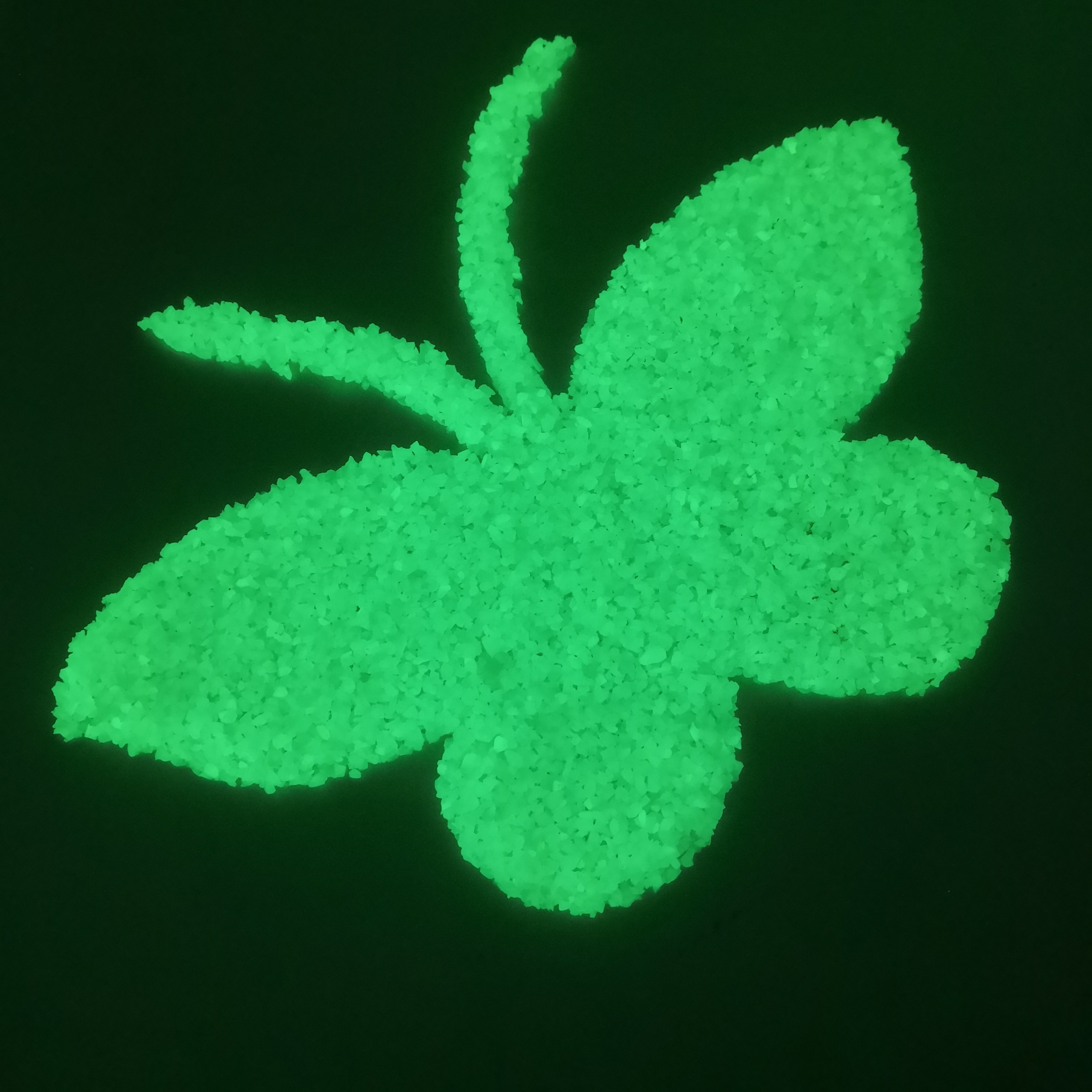 Non Radioactive Non Toxic Longlasting Glow In Dark Stone For Garden, Park, Side Walk, Home Decor