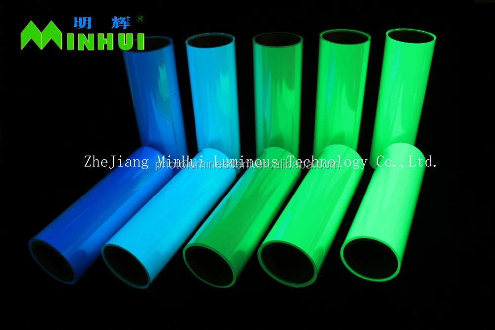 Photoluminescent tape, Glow In The Dark Film,Glow In The Dark Vinyl Film