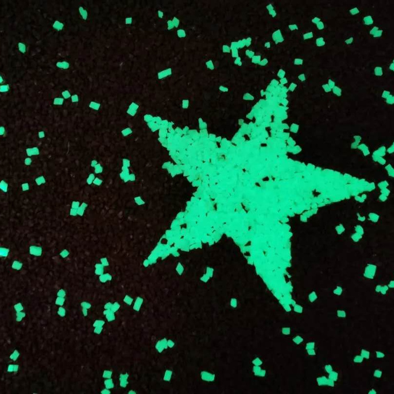 Non Radioactive Non Toxic Longlasting Glow In Dark Stone For Garden, Park, Side Walk, Home Decor