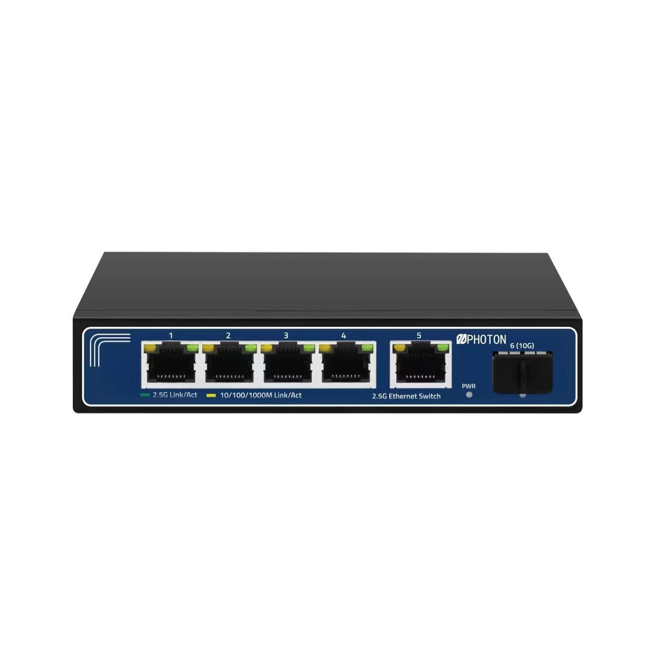 Optical Network 2.5g Switch 5 Port 2.5 Gigabit Switch PTD1806-5Q1X