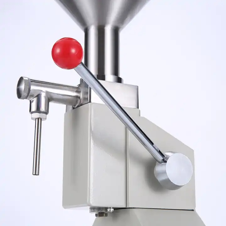 Factory Hand Operated A03 Small Lipgloss Cream cosmetic Paste Filling Machine Stainless Steel Hand Lotion Filling Machine