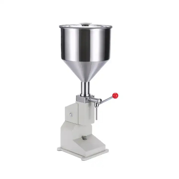 Factory Hand Operated A03 Small Lipgloss Cream cosmetic Paste Filling Machine Stainless Steel Hand Lotion Filling Machine