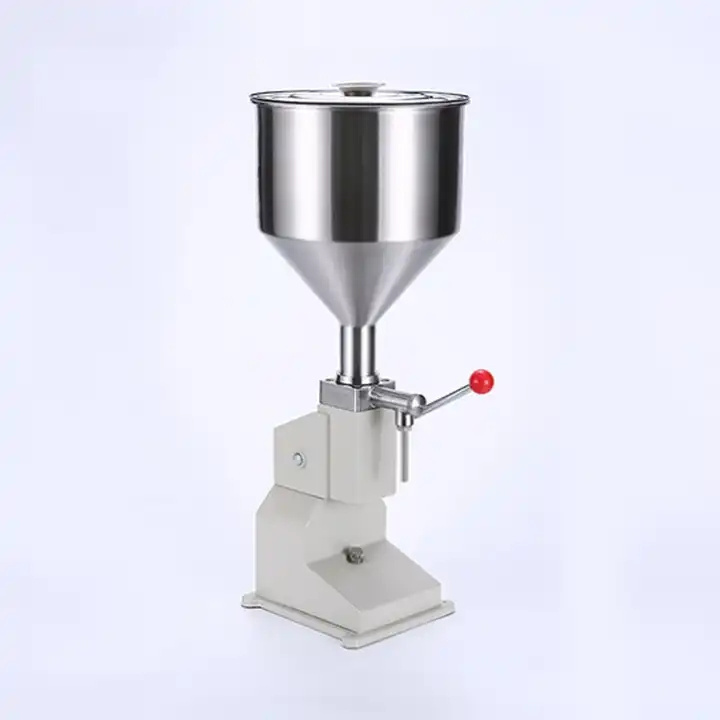 Factory Hand Operated A03 Small Lipgloss Cream cosmetic Paste Filling Machine Stainless Steel Hand Lotion Filling Machine