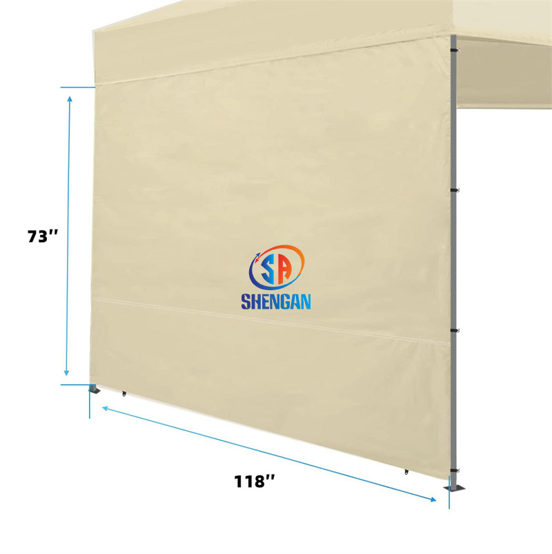 Custom Logo printed Folding Tent 10x10 10x15 10x20 EZ Pop Up Canopy Sidewalls