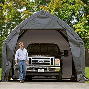 Heavy Duty Anti-Snow Carport Outdoor Instant Garage Car Canopy with Reinforced Ground Bars