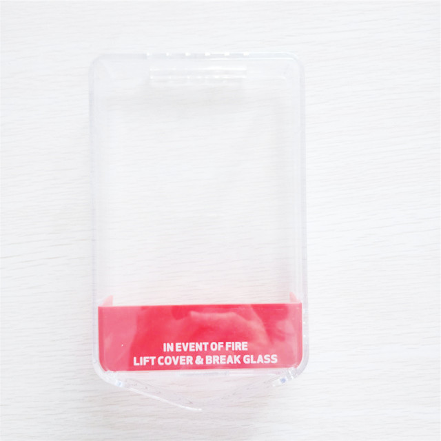 No Sound High Quality Material Protective Cover Use In Protective Emergency Alarm Device With Red Color