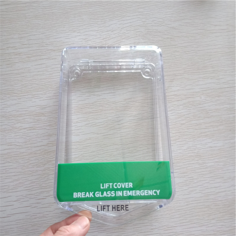 No Sound High Quality Material Protective Cover Use In Protective Emergency Alarm Device With Red Color