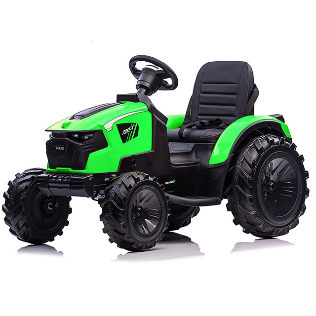 newest children electric tractor ride on car for wholesale kids excavator toys car 24V