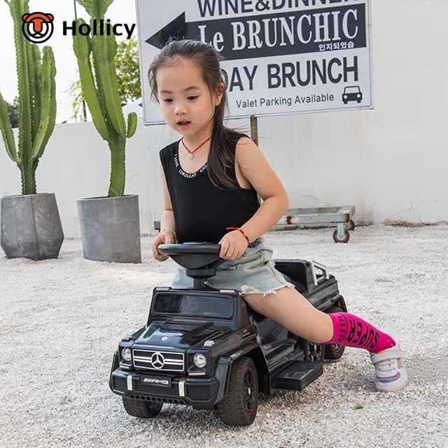 Mercedes Benz license car with 6v battery kids plastic ride on car toy