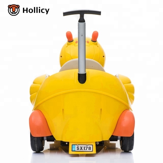 Yellow Duck kids ride on car children electric car plastic vehicle  baby walker baby stroller swing car