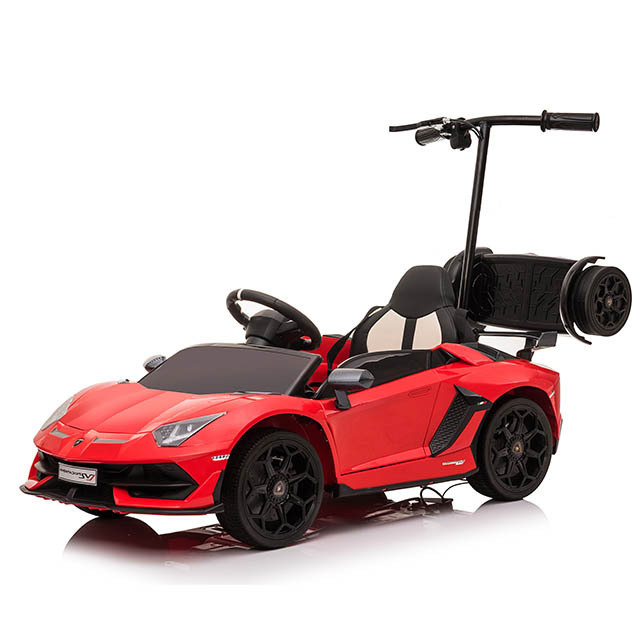 Lamborghini license ride on car parental controlled ride on toys baby ride on cars with push handle