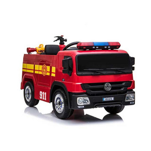 new 12v battery operated kids fire truck children fire engine toy truck for selling