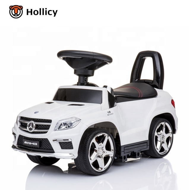 Mercedes-Benz GL63  license foot to floor toy cars for babies children ride on car with push bar