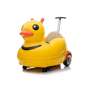 2020 new lovely yellow duck Ride+On+Car multi-functional kids electric toy cars to drive