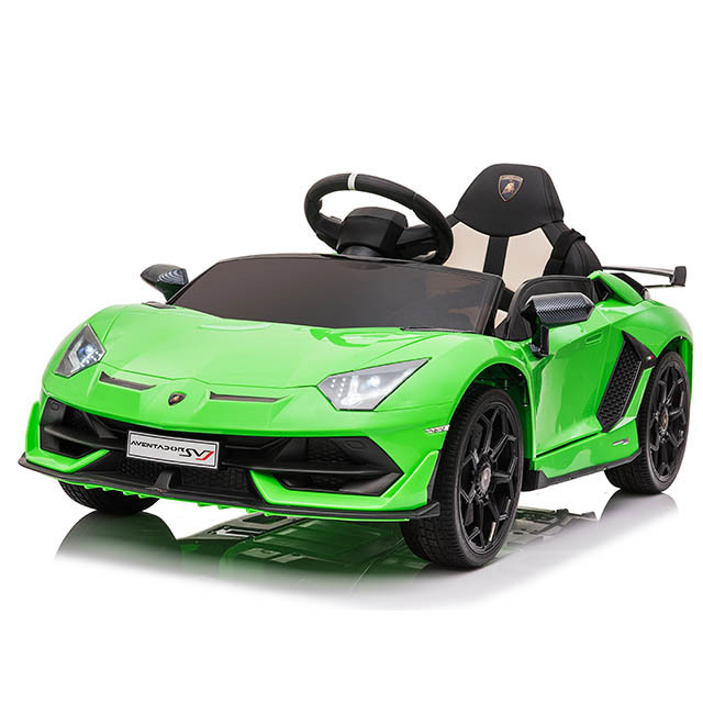 Lamborghini licensed  ride on car adult toy car with push bar toy cars with working headlights