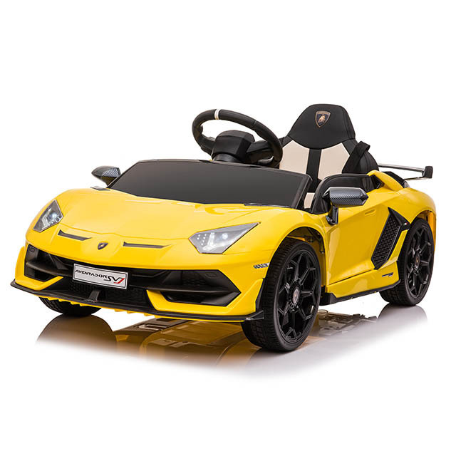 Lamborghini license ride on car parental controlled ride on toys baby ride on cars with push handle