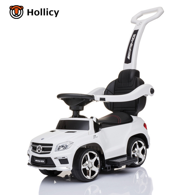 Mercedes-Benz GL63 AMG(X166) license mini car toy smart baby ride on car with push bar children walker 3 in 1