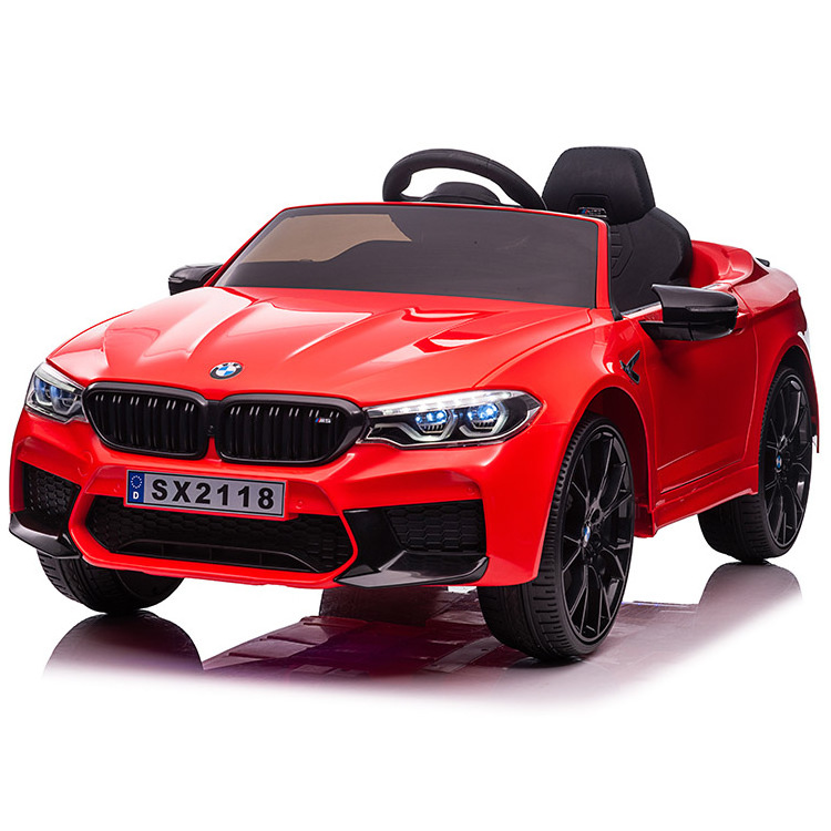 BMW M5 license ride on car with RC 24V children electric car with certificate for wholesale made in pinghu China