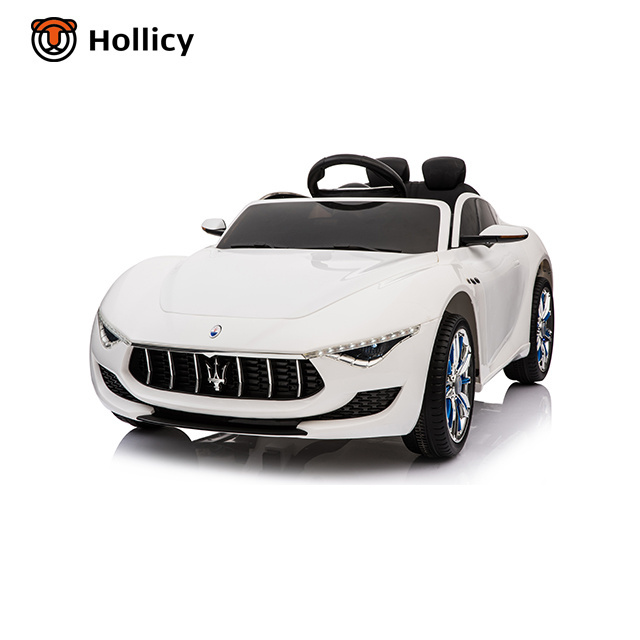 Maserati Alfieri mini real car for kids made in China children remote control ride on car rubber tires for wholesale toy vehicle