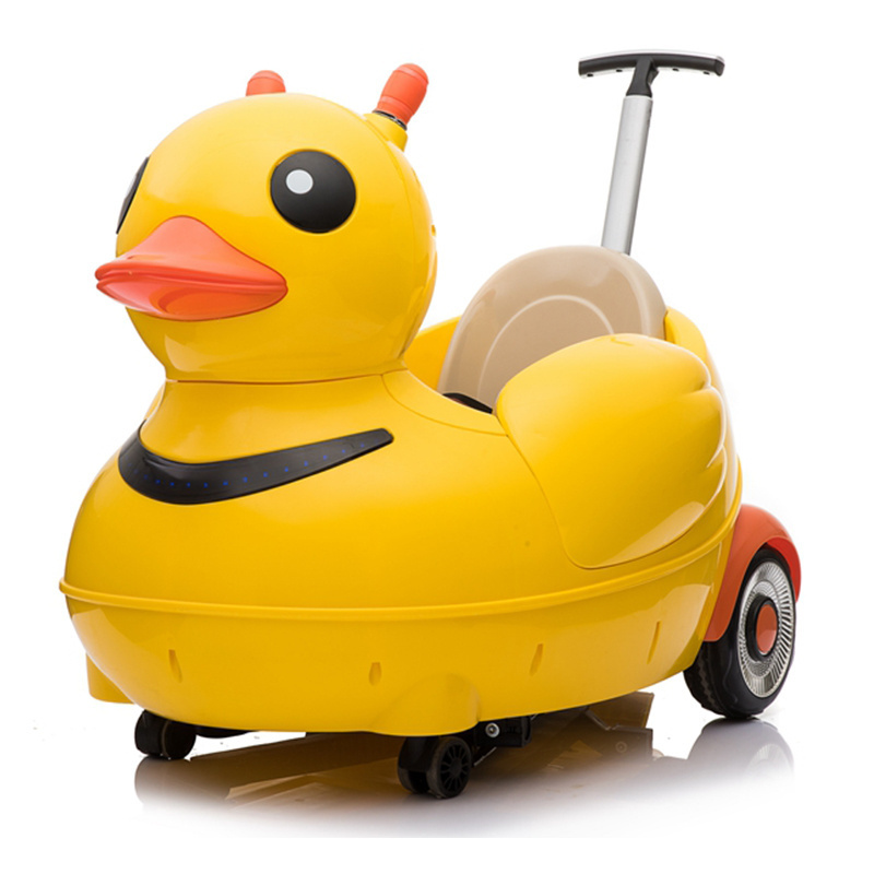 children ride on 12v battery operated duck toy children walking ride on cars baby plush rocking duck toy