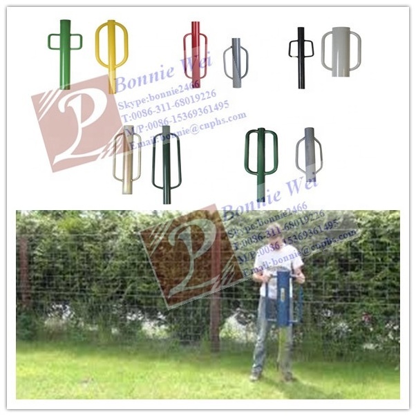 80cm height Durable hand fence post driver