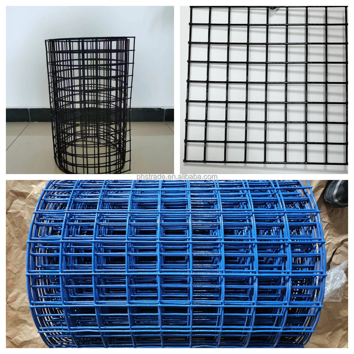 1.5 inch Lobster Trap Black PVC Coated Fish/Crab Trap Welded Crawfish Trap  Wire Mesh | BestSuppliers.com, image size:1200x1200