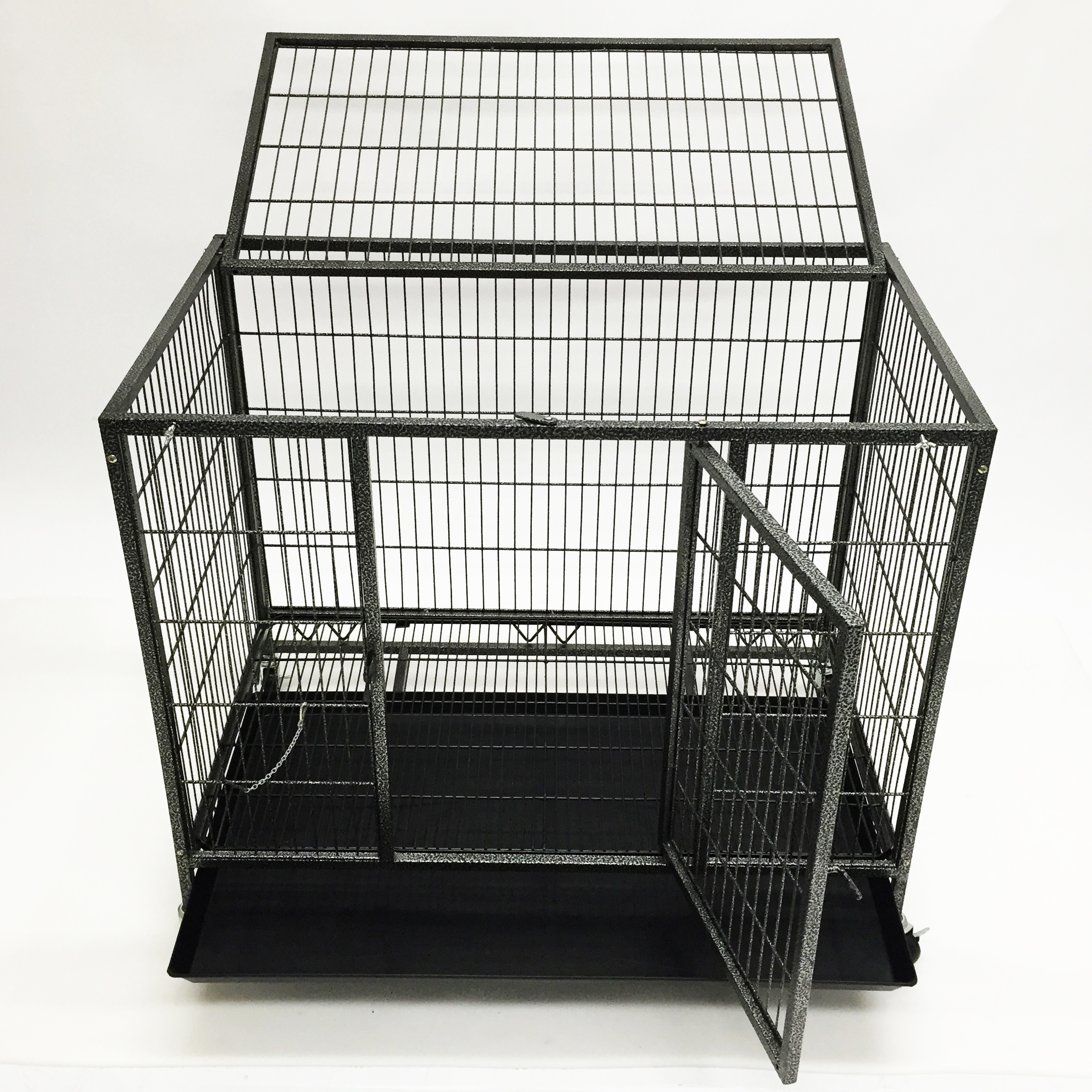 Heavy duty metal dog cage/dog kennel