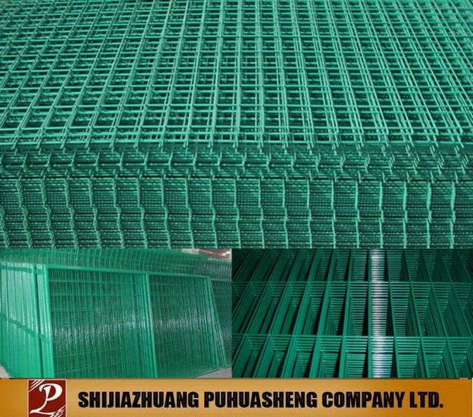 Epoxy PVC coated steel welded wire mesh panels