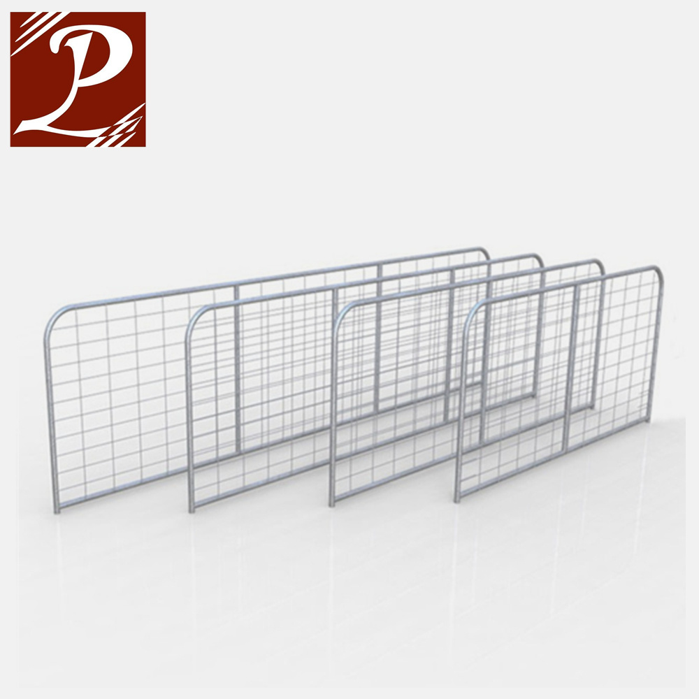 Electro/ hot galvanized/pvc coated /stainless steel welded wire mesh cattle fencing panels factory