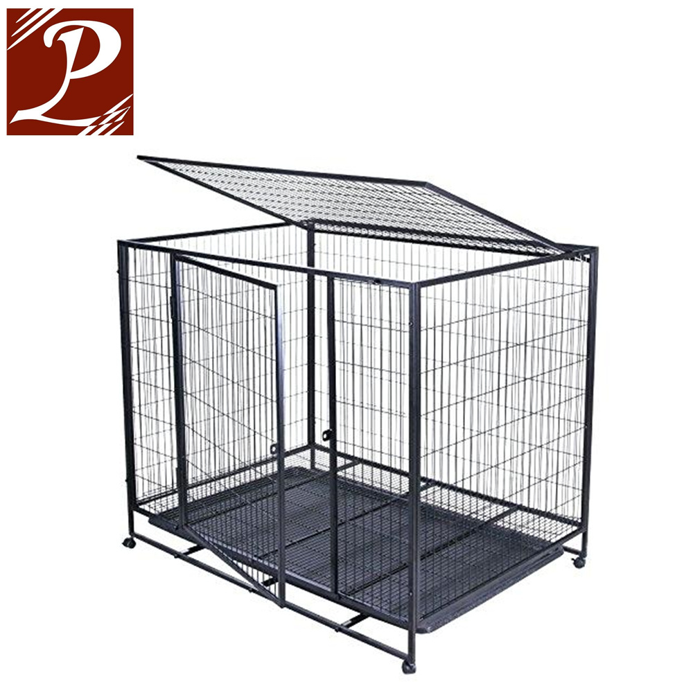 Heavy duty metal dog cage/dog kennel