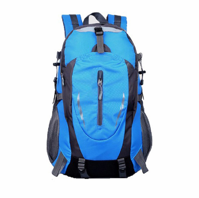 Pinghu Sinotex Wholesale Waterproof Large Capacity Mountain Mochila Climbing Camping Traveling Bags Hiking Backpack