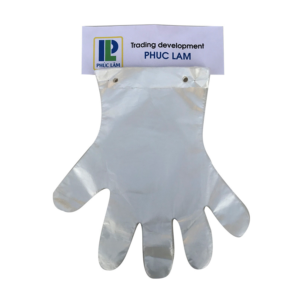 CPE/TPE Gloves High Quality Transparent Custom Household Daily Use Healthy Food Cleaning Disposable Gloves