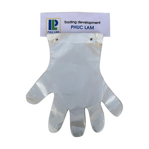 CPE/TPE Gloves High Quality Transparent Custom Household Daily Use Healthy Food Cleaning Disposable Gloves