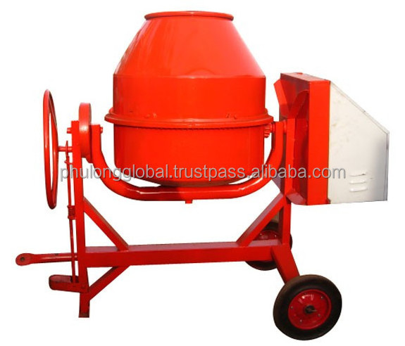 Mini concrete mixer 200 liter Concrete mixers machines mini durable diesel or gasoline engine, drum capacity 200 350 450 liter